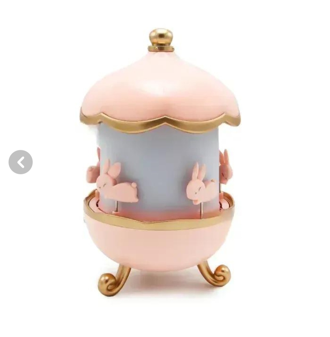چراغ خواب کاروسل  طرح خرگوش کد 948