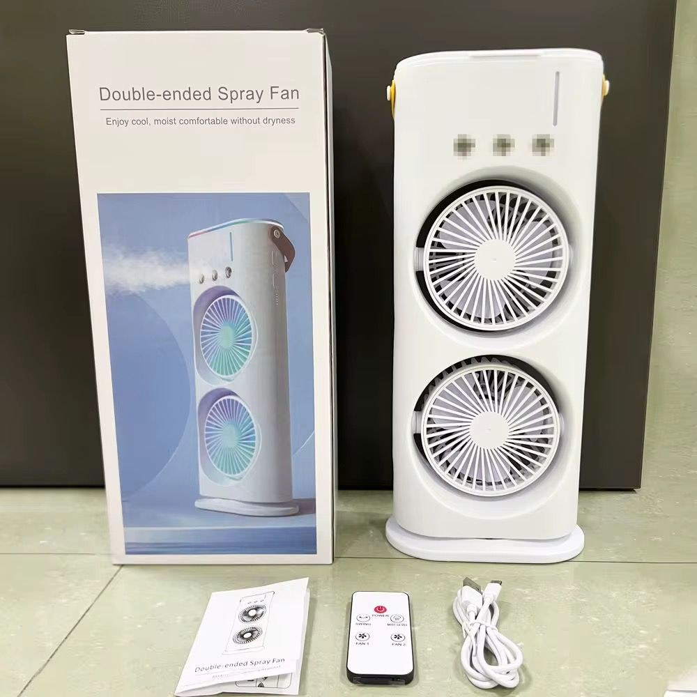 فن و پنکه مه پاش دوقلو مدل Double-Ended Spray Fan کد 991