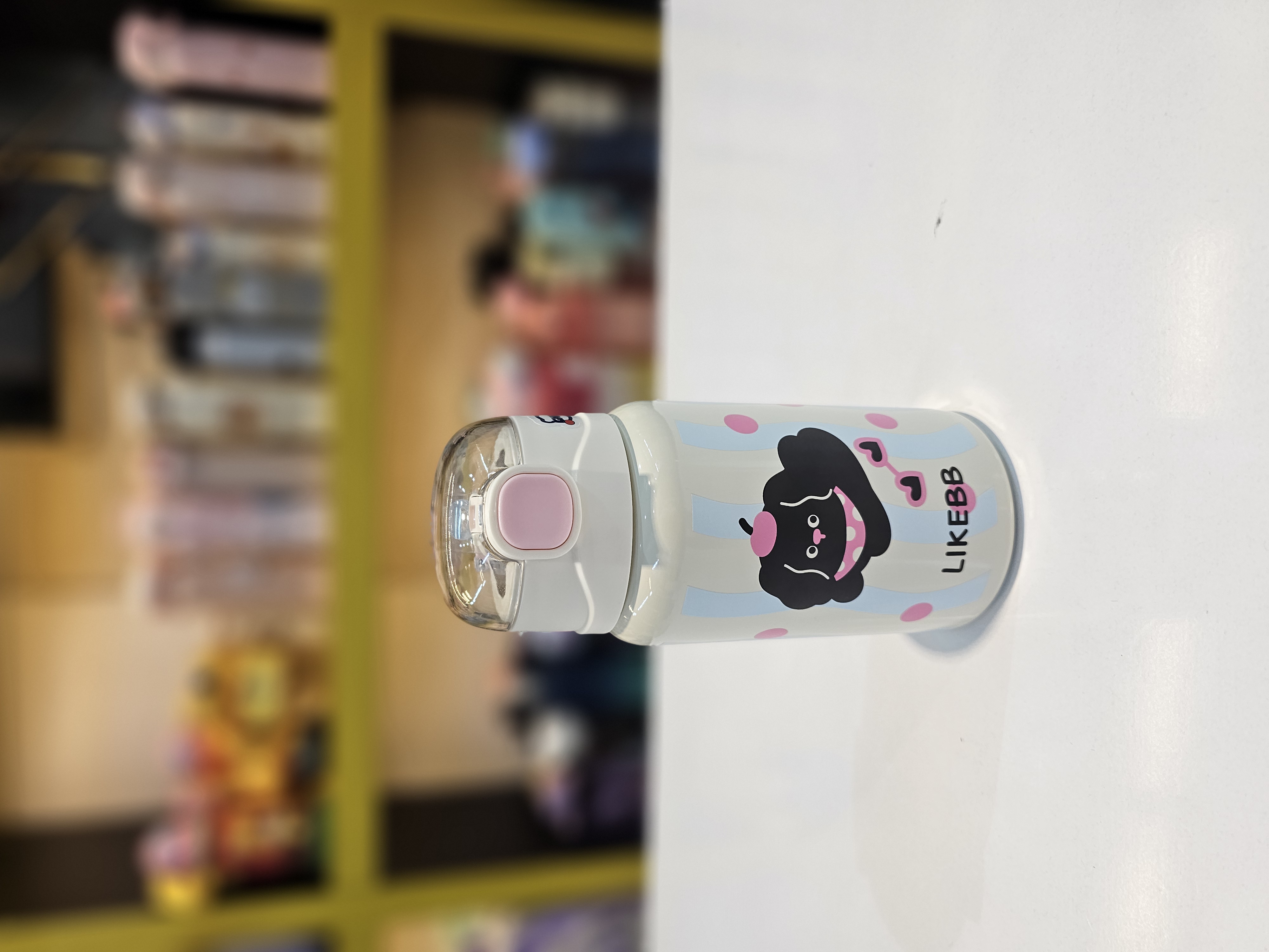 قمقمه استیل نی دار کد 1048